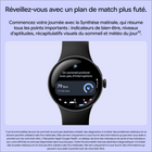 Google - Pixel Watch 5 - 41 mm - Wi-Fi - noir volcanique-Conçu pour résister aux conditions climatiques extrêmes, avec un verre Gorilla Glass résistant aux rayures et une étanchéité jusqu'à 50 mètres