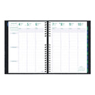 Blueline - 2027 agenda hebdomadaire/mensuel Timanager CoilPro 13 mois 7 jours Blueline – 11 po x 8 1/2 po – noir-Inclus: une section dédiée aux notes et une section pour les contacts