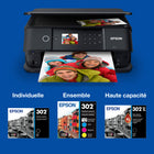 Epson - T302 Cartouche d'encre - Capacité standard - Cyan-Le système d’impression Epson est particulièrement conçu pour être utilisé avec les encres d’origine Epson. L’utilisation d’encres non authentiques peut entraîner des dommages qui ne sont pas couverts par la garantie limitée de l’imprimante