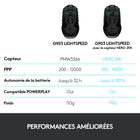 Logitech - Souris de jeu sans fil 910-005670 G903 Lightspeed, noir-Capteur nouvelle génération: capable de détecter des mouvements au sous-micron près et de suivre un mouvement à moins d’un millionième de mètre avec une précision exceptionnelle