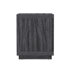 Manhattan Comfort - Table de nuit contemporaine Navis 26" à 2 tiroirs - Gris charbon-Faisant partie de la collection Navis, conçue avec une esthétique moderne et épurée qui complète les chambres contemporaines