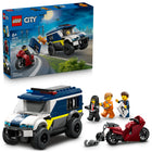 LEGO - City Police Le fourgon pénitentiaire-Ensemble LEGO City Le fourgon pénitentiaire pour les enfants de 6 ans et plus