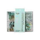 Logix - Ensemble de papeterie Logix - Bleu sarcelle-Couleur bleu sarcelle fraîche pour un style moderne et professionnel