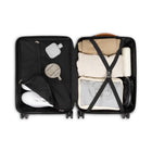 Bugatti - Valise de cabine à coque rigide 18.50po de la collection Cannes - Noir-Poignée supérieure renforcée avec garniture en PU