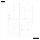 The Happy Planner - Planificateur daté Organized grand format 2026–2027 à double spirale - 11-1/2 po x 10-1/4 po - Cottage côtier-9