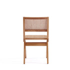 Manhattan Comfort - Ensemble de 4 chaises de salle à manger Hamlet 44,8 cm style industriel chic - Nature-Livré chez vous entièrement assemblé Aucun assemblage requis