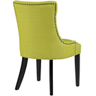 Modway - Regent Tissu Fauteuil d’appoint de salle à manger Ensemble de 2 - Herbe de blé-Jambes élégantes et effilées