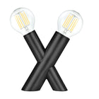 Dainolite - Lampe de bureau transitionnelle Temora - Noir mat-Aucun assemblage requis