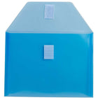 JAM Paper Enveloppes avec fermeture velcro pour des documents taille fiche, 5 1/2 x 7 1/2 po, bleu, 24/paquet-Taille : 5 1/2 x 7 1/2 po