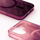Ideal of Sweden - Étui Glow MagSafe Cherry Lacquer pour iPhone 17 - Laque Cerise-Compatible avec nos chargeurs sans fil et MagSafe