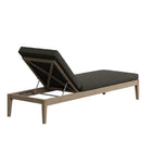 Modway - Northlake Terrasse extérieure Teck Chaise longue, Gris silex-7