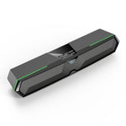 Edifier - MG300 Enceinte de table de jeu Bluetooth avec carte son intégrée et effets lumineux RVB - Noir-Microphone intégré pour parler lors d'appels vidéo, enregistrer des notes vocales ou utiliser les applications de reconnaissance vocale sur votre ordinateur