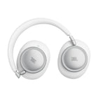 JBL - Live 780NC Casque sans fil à réduction de bruit et contour d’oreille - Blanc-Véritable réduction de bruit adaptative 2.0, étalonnage en temps réel