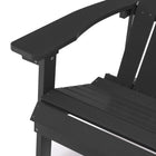Backyard Lifestyles - Chaise Adirondack - Noir-Assemblage rapide et facile.