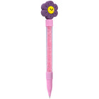 Merangue - Stylo à bille orné d'un embout floral et de perles-Écriture fluide pour une utilisation quotidienne