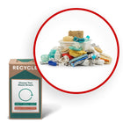 TerraCycle - Séparation de salle de bain - Zero Waste Box- Petite-Recyclez les déchets non organiques produits dans votre chambre et qui ne sont pas recyclables: Cela comprend les articles pour bébé, les livres et magazines, les lunettes, les bijoux, les accessoires de nettoyage, les tissus et vêtements, les articles d'ameublement, les emballages en papier, les accessoires de soins personnels, les produits pour animaux (non alimentaires), les emballages en plastique, les chaussures, les supports multimédias