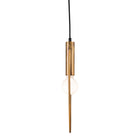 Zuo - Lampe plafonnier Irenza - Laiton-Dimensions: 1,7 po L x 15,7 po L x 17,7 po H