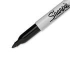 Sharpie - Marqueurs permanents − Pointe fine − Noir − Paquet de 5-Crée des marques permanentes sur la plupart des surfaces difficiles à marquer