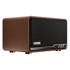 Edifier - Haut-parleur de table rétro S300, audio Hi-Res avec LDAC, système sans fil multi-pièces AirPlay 2, puissance RMS de 80 W et télécommande – Marron-Doté du Wi-Fi bibande 5 GHz et 2,4 GHz, le S300 prend en charge Apple AirPlay 2. Diffusez votre musique en toute simplicité à partir de vos appareils iOS, de votre Apple TV ou d’un ordinateur utilisant iTunes. Vous pouvez également regrouper plusieurs enceintes S300 pour une expérience d’écoute synchronisée dans plusieurs pièces