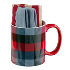General Supply Goods + Co - Ensemble-cadeau de grandes tasses et de chaussettes des Fêtes-Chaussettes : Taille universelle