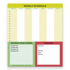 Blueline - Calendrier Magnétique  Mensuel Maxi Fridgeplanner 17 Mois  D’Août 2026 À Décembre 2027 – 14 po H x 13 1/2 po l - Anglais-Dos en carton rigide renforcé avec maxi-aimant intégré