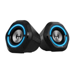 Hecate by Edifier - G1000 Enceintes stéréo de jeu multi-entrées Bluetooth avec lumières RGB - Noir-12 modèles d'effets d'éclairage ambiant RGB sont conçus pour les haut-parleurs de PC, pour personnaliser votre bureau et améliorer votre expérience de jeu et d'écoute