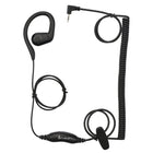 Cobra - Casque intra-auriculaire GMRS FRS 2,5 mm de type C-Maintien sûr et confortable autour de l'oreille
