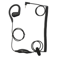 Cobra - Casque intra-auriculaire GMRS FRS 2,5 mm de type C-Maintien sûr et confortable autour de l'oreille