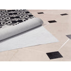 Edgewood - Sous-tapis D'intérieur Hold-A-Rug Léger Anti-Dérapant - 8 pi l x 10 pi L - Blanc-Poids total de 2,72 lbs