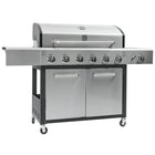 Kenmore - Barbecue au gaz XL à 6 brûleurs avec brûleur latéral-BARBECUE AU GAZ 6 BRÛLEURS : Peut cuire jusqu’à environ 36 hamburgers.