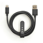 NXT Technologies - Câble tresse Lightning à USB, 6 pi, noir-Lightning à USB-A