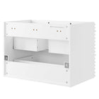 Modway - Render Fixation murale de 30" Armoire de toilette de salle de bain (lavabo non inclus) - Blanc-8