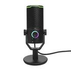 JBL - Quantum Stream Studio-Quatre modèles de prise de voix sélectionnables - Un seul bouton à l’avant du microphone permet de basculer rapidement entre quatre modèles de prise de voix : cardioïde lorsque vous enregistrez ou diffusez seul(e), bidirectionnel si vous interviewez une personne située de l’autre côté du micro, stéréo si votre coprésentateur et vous êtes assis du même côté du micro ou que vous enregistrez un instrument de musique, et omnidirectionnel pour toute diffusion ou podcast avec plus de d
