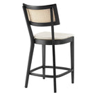 Modway - Caledonia Tabourets de comptoir - Noir beige - Ensemble de 2-7
