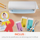 Hilroy - Système de plastification Cold-Deux rouleaux continus permettent une plastification recto verso dans une cartouche brevetée à insertion