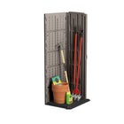 Suncast - Abri vertical - couleur Stoney-La construction toutes saisons offre une résistance à l'eau et une protection contre les UV.