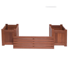 Dura Housewares - jardinière de fleurs tropicale -Jardinières à fond ouvert pour un drainage naturel