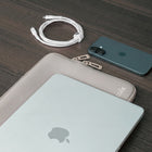 LOGiiX - Vibrance Neo Ensemble de housse avec câble USB-C vers USB-C - Argent-4