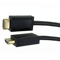 BlueDiamond - Câble HDMI Plenum 4K UHD avec Ethernet - 50 pieds-Classé CL3 en plénum, ce qui signifie qu'ils sont revêtus d'un matériau spécial qui libère moins de gaz toxiques en cas d'incendie du câble