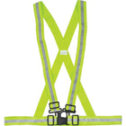 Zenith Safety - Harnais Réfléchissants Pour La Circulation, Jaune Lime Haute Visibilité, 3T-Grand, paquet de 10-Couleur Jaune lime haute visibilité