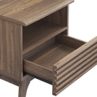 Modway - Render Table de chevet, Noyer-Assemblée requise