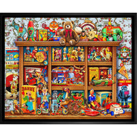 Totally Toys par Michael Fishel - Toile encadree - 26" x 22"-Impression sur toile de qualité supérieure avec bordures enveloppées