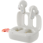 Skullcandy - Écouteurs intra-auriculaires sans fil Dime 3 Bone Orange Glow - Blanc-Supreme Audio - entraînez-vous, détendez-vous, skatez en écoutant vos morceaux préférés. Écoutez chaque battement de votre musique et laissez les basses exploser ! Nous mettons un micro dans chaque écouteur vous permettant d'avoir 1 écouteur dedans et de laisser l'autre dans le boîtier, d'appeler et d'entendre le son extérieur en même temps.