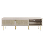 Modway - Cambria 70 po Meuble TV, Blanc-Assemblée requise