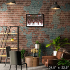 Carolina Hurricanes Celebrationsur toile - Toile encadree - 31" x 22"-Sous licence officielle de la LNH et de l'AJLNH