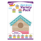 TREND enterprises - Ensemble d'accessoires classiques Nichoirs de jardin - Paquet de 36-Des utilisations infinies ! Cartes postales et invitations, flashcards et pièces de jeu, définition d'objectifs et cartographie