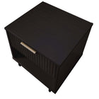 Manhattan Comfort - Table de nuit moderne Granville 18,11" à 1 tiroir - Noir-Garantie limitée du fabricant de 30 jours