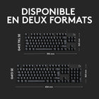 Logitech G413 TKL SE Clavier Gaming Mécanique-Commandes multimédia par touches FN : 12 touches de fonction (FN) pour contrôler volume, lecture et pause, saut de piste, mise en sourdine, commutateur d'éclairage, verrouiller Windows, etc