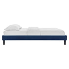 Modway - Soleil Performance Velvet Lit King, Marine-Capacité de poids du cadre de lit : 800 lb