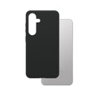 PanzerGlass - CARE Fashion avec QI Compatible Samsung Galaxy S25 Plus - Noir-Audacieusement tendance. Compatible QI
